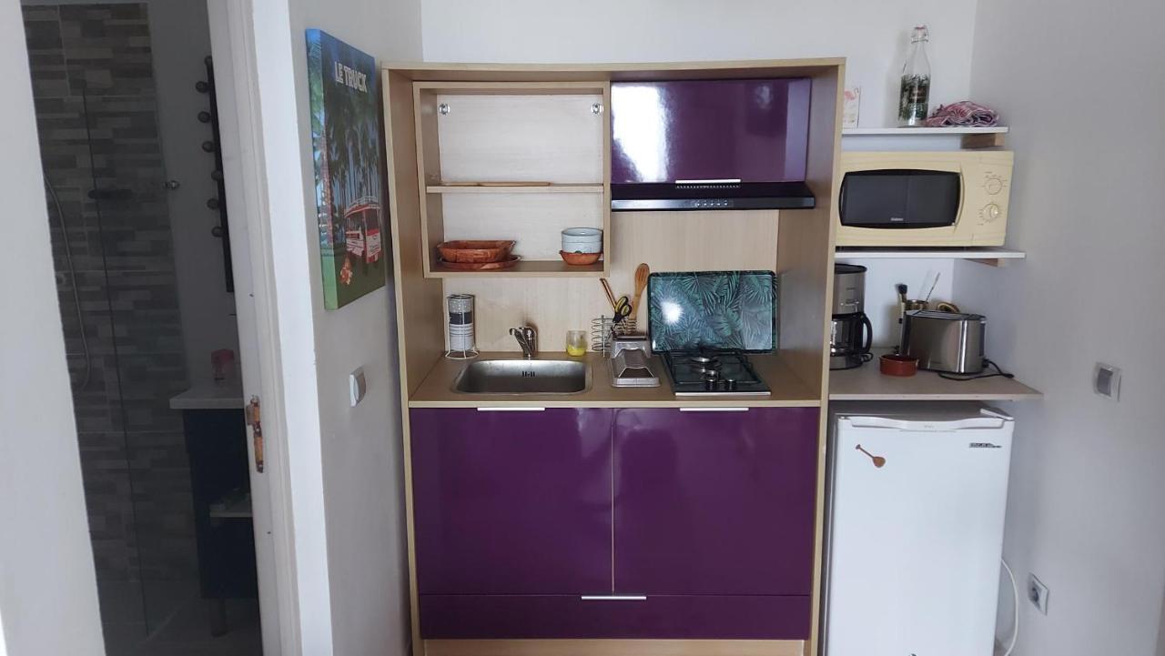 Studio Vaimiti Pour 2 Personnes Vue Mer Et Moorea パペーテ エクステリア 写真