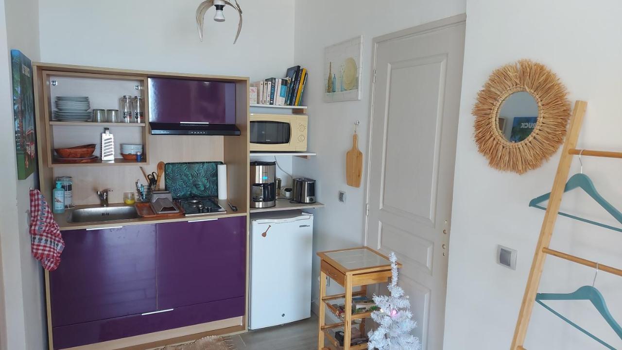 Studio Vaimiti Pour 2 Personnes Vue Mer Et Moorea パペーテ エクステリア 写真