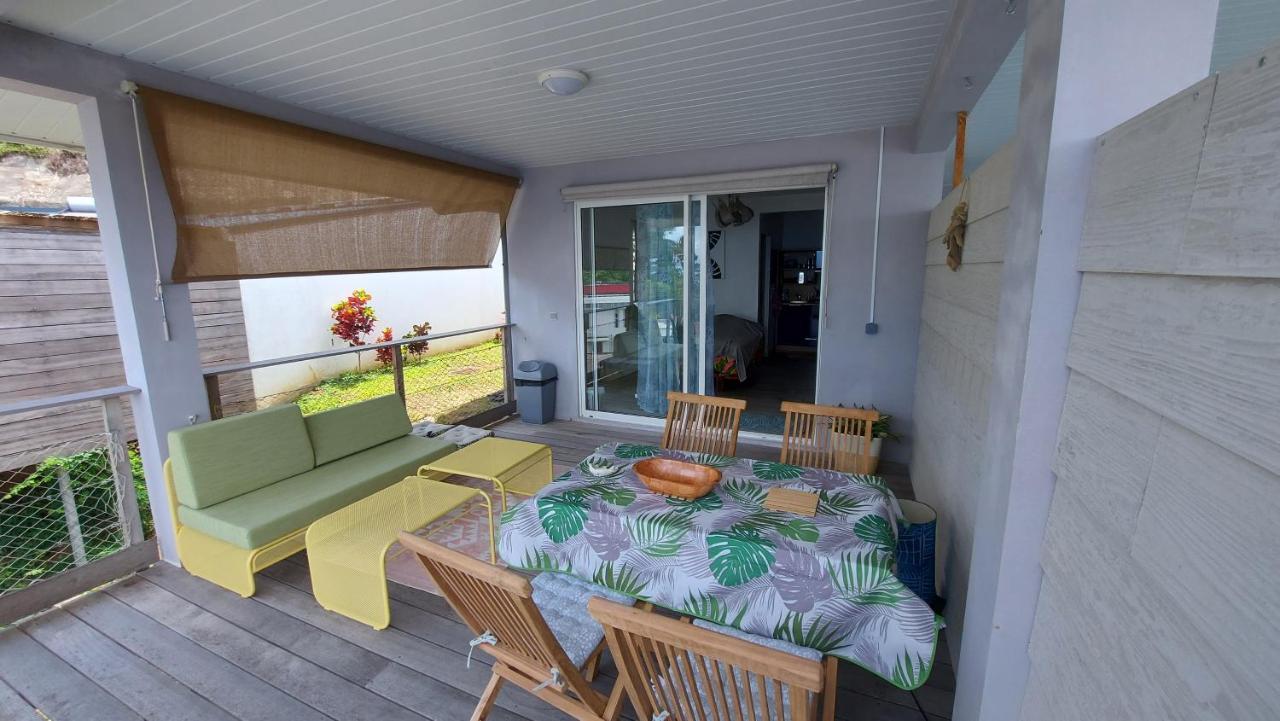 Studio Vaimiti Pour 2 Personnes Vue Mer Et Moorea パペーテ エクステリア 写真